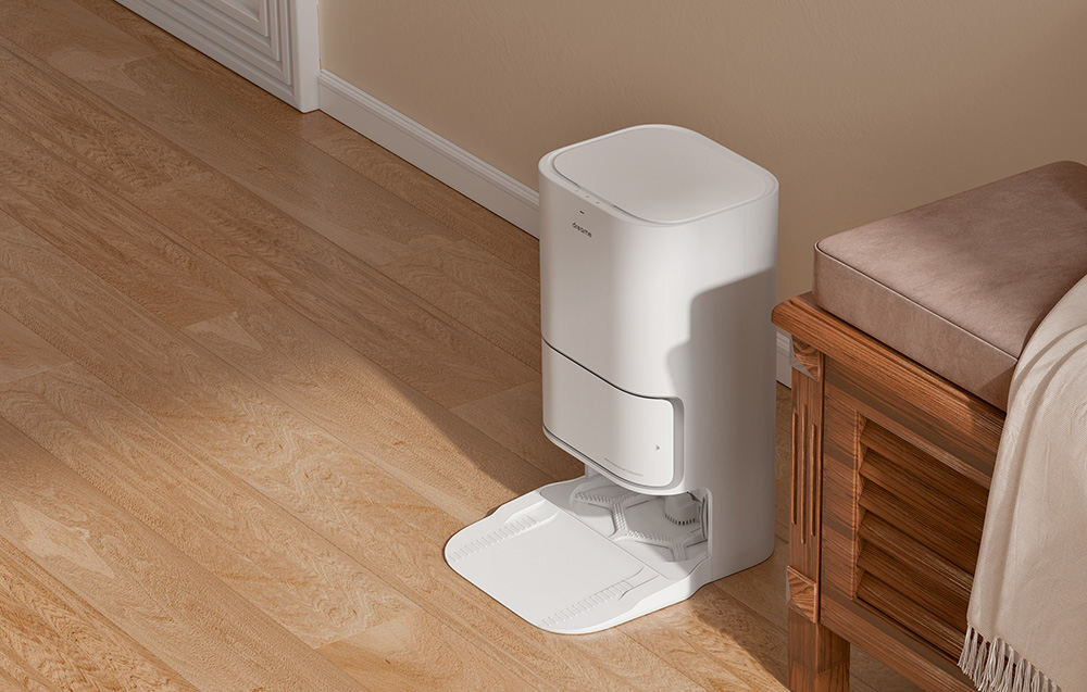Robot sprzatajacy DREAME L10 Ultra czyste podlogi latwa obsluga aplikacja Dreamehome asystent glosowy Siri Amazon Alexa Google Assistant odkurza mopuje