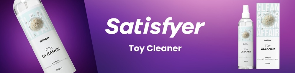 Środek dezynfekujący SATISFYER Toy Cleaner 300 ml kv początek opisu