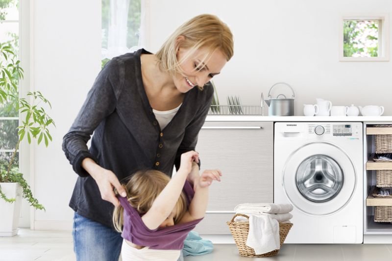 Samsung W trosce o Twoje dziecko. Program prania 