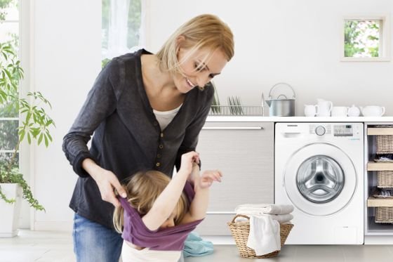 Samsung W trosce o Twoje dziecko. Program prania 