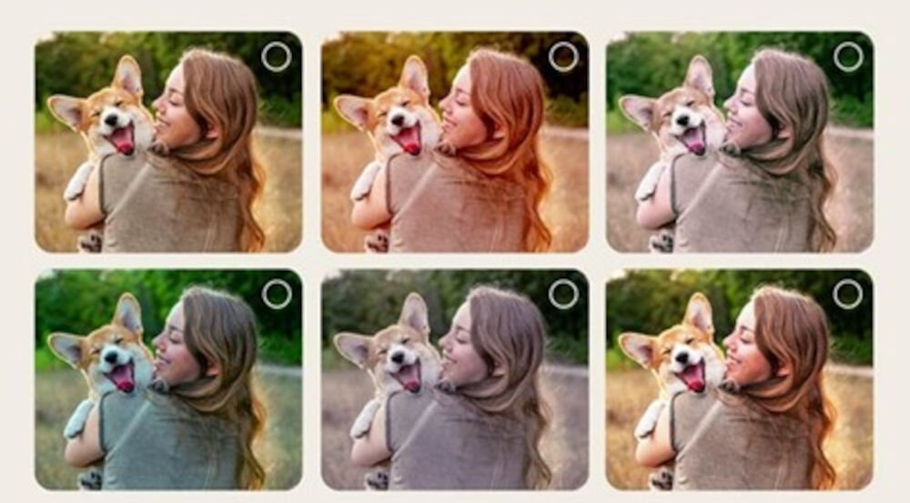 Telewizor LG 65QNED80A6A AI Picture Wizard personalizacja obrazu, kobieta trzymająca psa na rękach