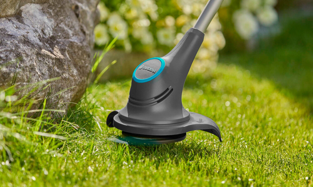 Podkaszarka akumulatorowa GARDENA SmallCut 23-18V P4A 14702-20 obudowa z wysokiej jakości materiałów przy użyciu zaawansowanej technologii produkcji długa żywotność niezawodność wydajność