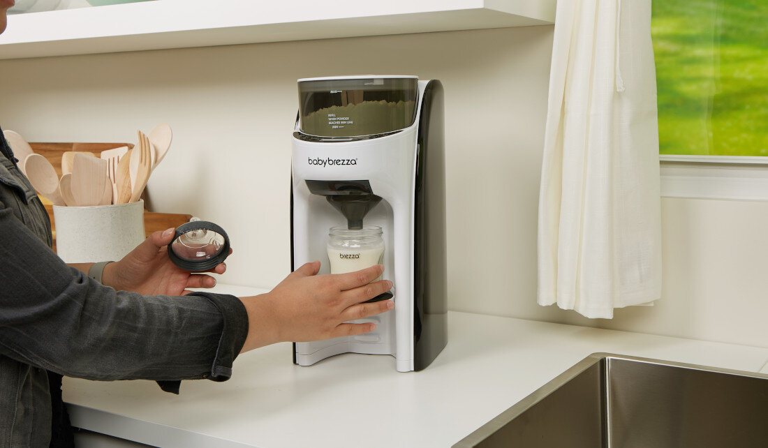 Ekspres do mleka BABY BREZZA Formula Pro Advanced FRP0046 automatyczne przygotowywanie woda mleko modyfikowane mieszanie