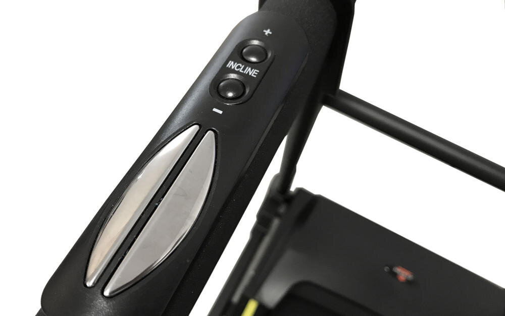 HERTZ wygodne ergonomiczne uchwyty bieg marsz bieżnia poczucie bezpieczeństwo puls