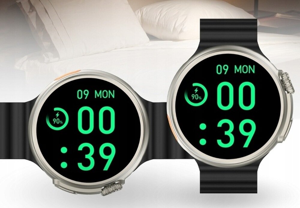 Smartwatch YAXO Oxnard godzina na ekranie  