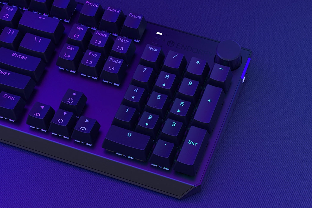 Klawiatura ENDORFY Thock Kailh Box Brown Wireless mała ergonomiczna alumienium wygląd mocna szybka wzmocniona hotswap PTB