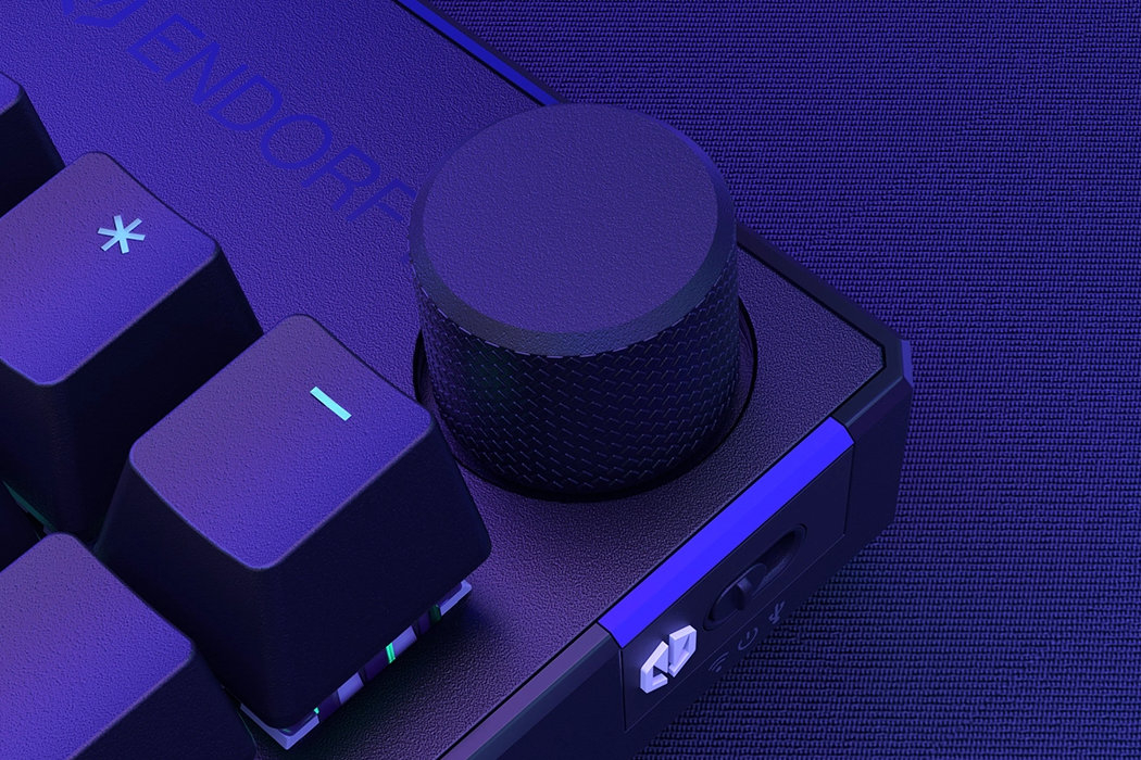 Klawiatura ENDORFY Thock Kailh Box Brown Wireless mała ergonomiczna alumienium wygląd mocna szybka wzmocniona hotswap PTB