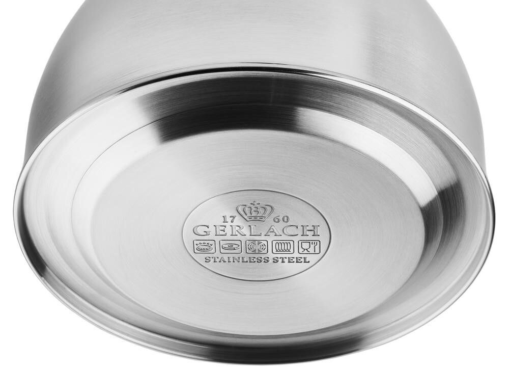 Czajnik GERLACH AMBIENTE Mat 2,8L trójwarstwowe dno wysoki połysk