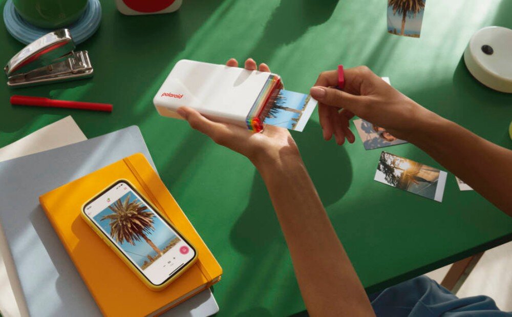 Drukarka POLAROID Hi-Print Gen 2 E-box Biały wymiary wielkość czas druku