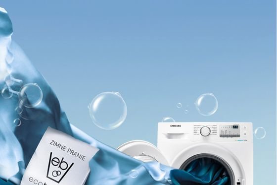 Samsung Różne ubrania idą w parze. Skuteczne i energooszczędne pranie