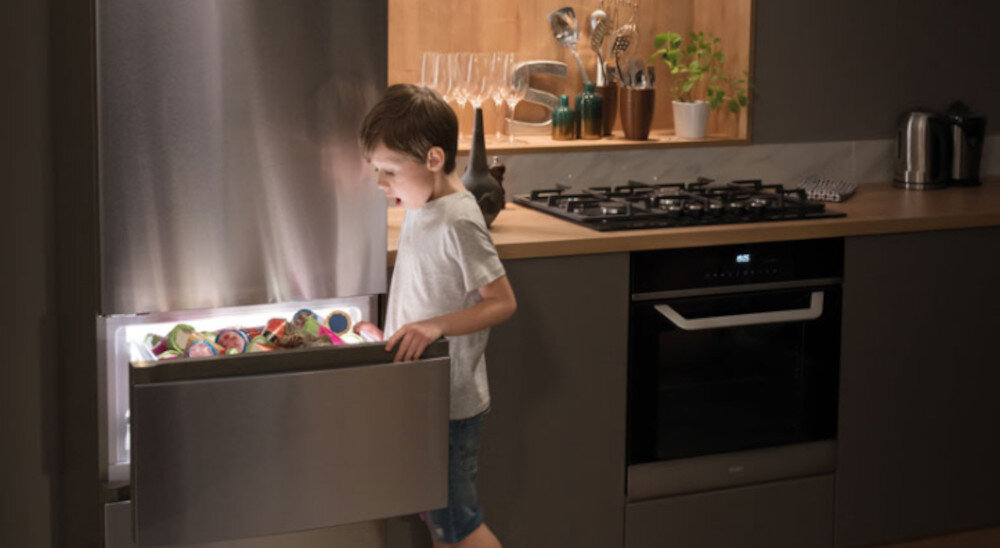 Lodówka HAIER HB26FSNAAA Side by side Kostkarka