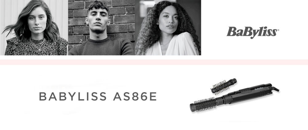Suszarko-lokówka BABYLISS AS86E gładkie włosy