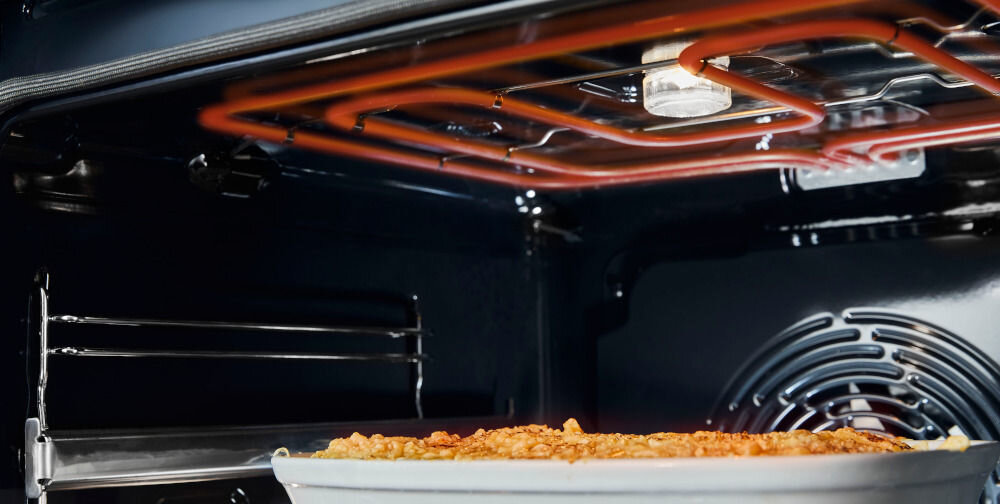 PIEKARNIK HISENSE BSA66334PBDG grill zapiekanie zarumienione chrupiące skórka gratin