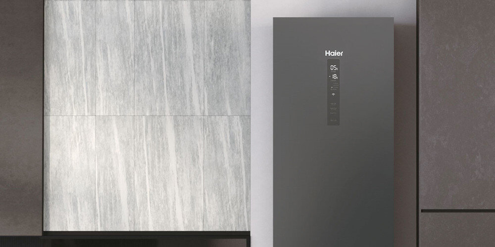 LODÓWKA HAIER HTW7720ENPT 3D,BLACK dotykowy wyświetlacz panel sterowania funkcje sterowania prosto intuicyjnie