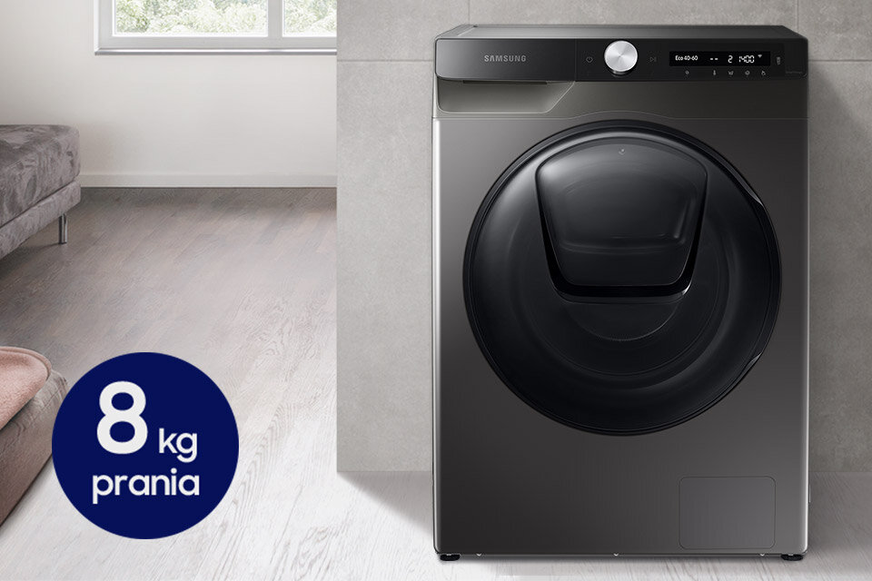 Duża pojemność pralko-suszarki Duża pojemność pralko-suszarki