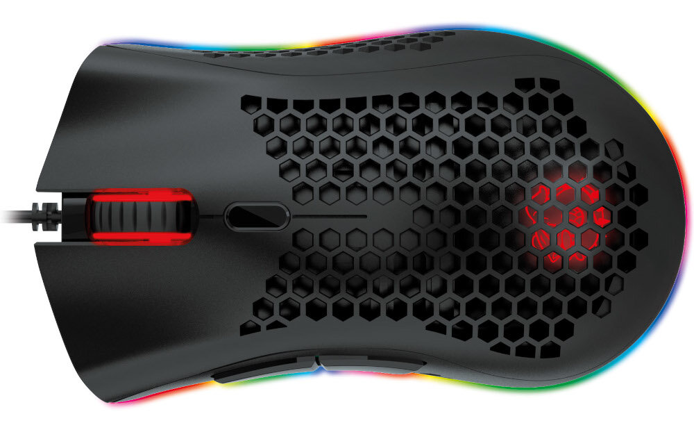 MYSZ GAMINGOWA MAD DOG GM750 ULTRALEKKA tworzywo abs