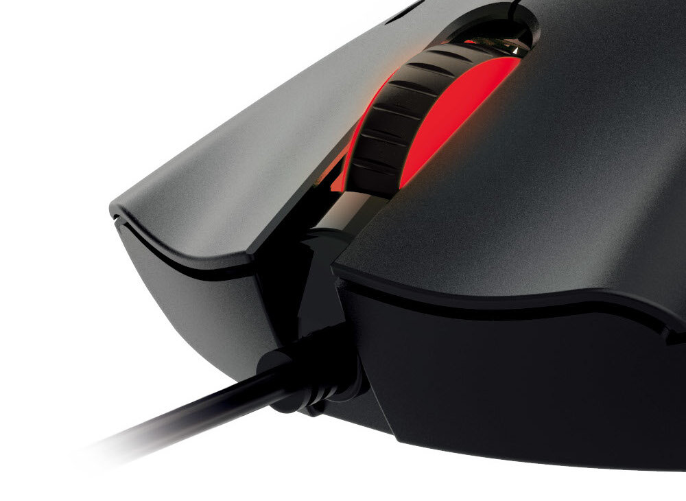 MYSZ GAMINGOWA MAD DOG GM750 ULTRALEKKA przewod oplot