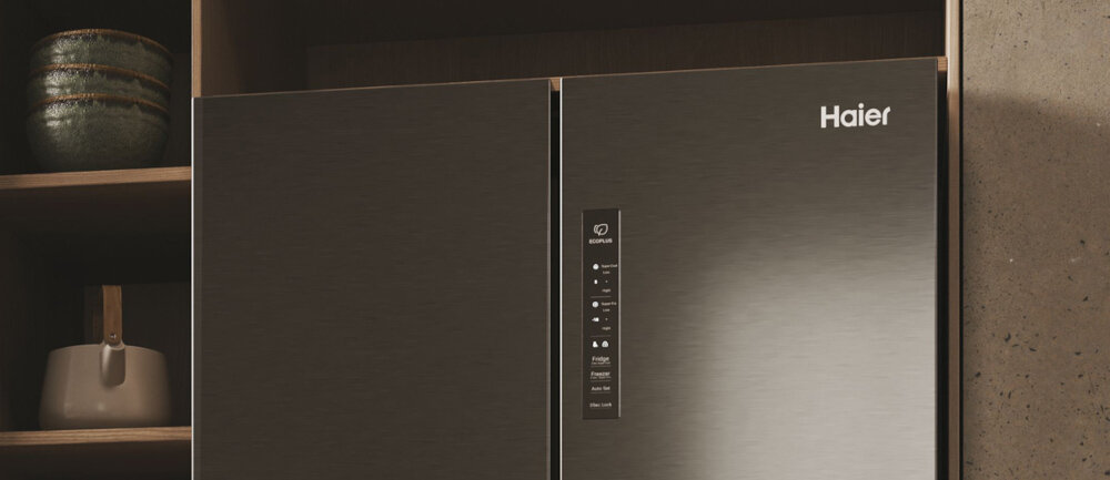 LODÓWKA HAIER HCR 3818ENMD panel dotykowy sterowanie ustawienia funkcje zmiana