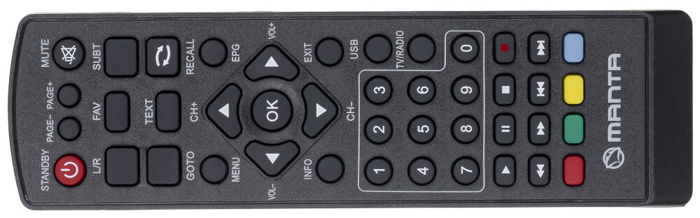 Dekoder MANTA DVBT019  - technologie