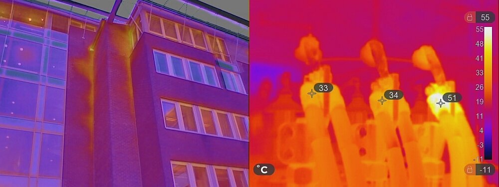 Kamera termowizyjna SEEK THERMAL ShotPRO ekran pomiar dokładność bateria obudowa  