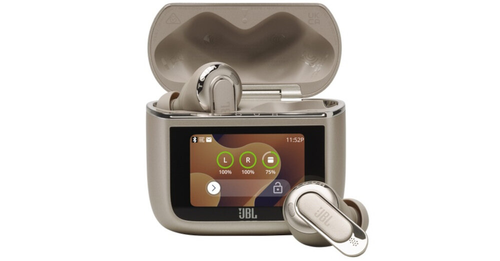 Słuchawki dokanałowe JBL Tour Pro 3 ANC -  Podwójny przetwornik JBL Pro