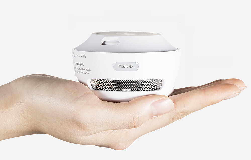 X-SENSE XS01 78 mm średnicy 48 mm wysokości CR123A 10 lat fotoelektryczną drewno czy papier wysokiej czułości