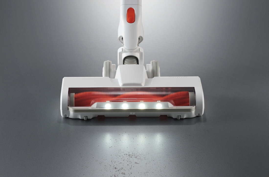 Odkurzacz XIAOMI Vacuum Cleaner G20 Lite Technologia białego światła jasne światła LED obszar zabrudzenia