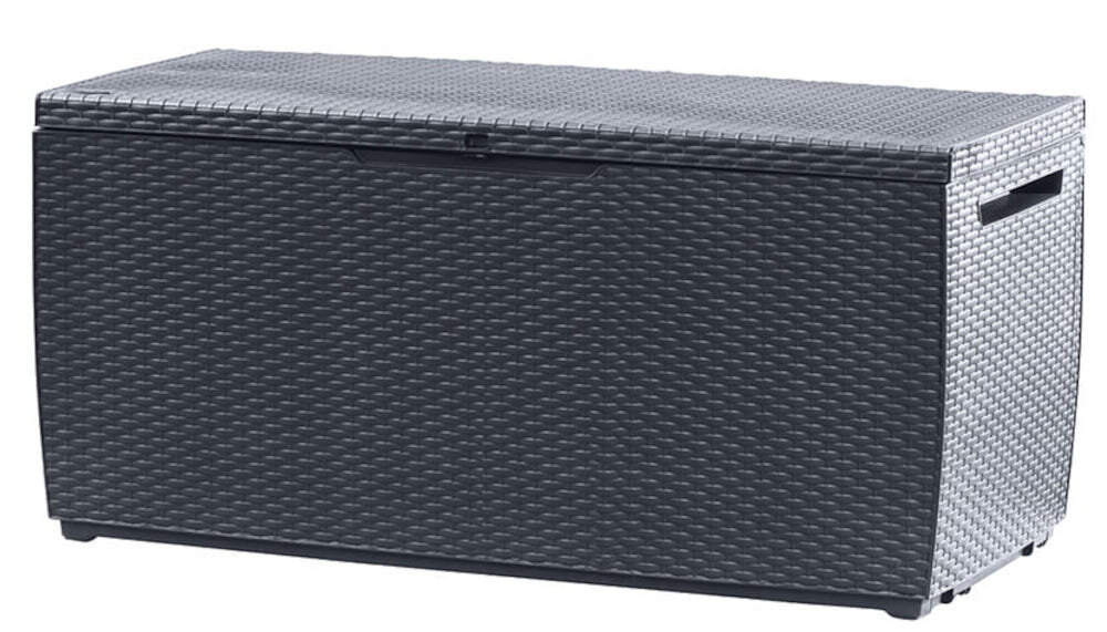 Skrzynia ogrodowa KETER Capri Storage Box 305 L Antracyt mocna wytrzymała pięknie zaprojektowana estetycznie wykończona