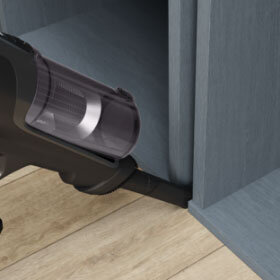 <b>Ssawka szczelinowa</b> precyzyjnie dotrze do trudno dostępnych miejsc.