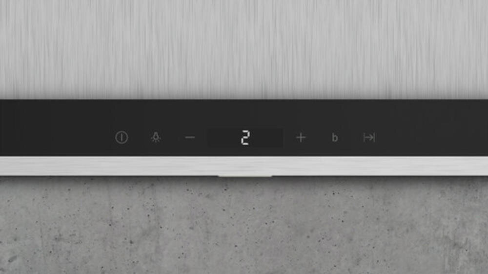 SIEMENS-LC97BIP50 okap kominowy niechciane zapachy wnętrze nowoczesne wygoda codzienne gotowanie funkcje automatyczne wyłączanie dimm wentylacja soft light zabrudzenie filtra wyświetlacz elektoniczny