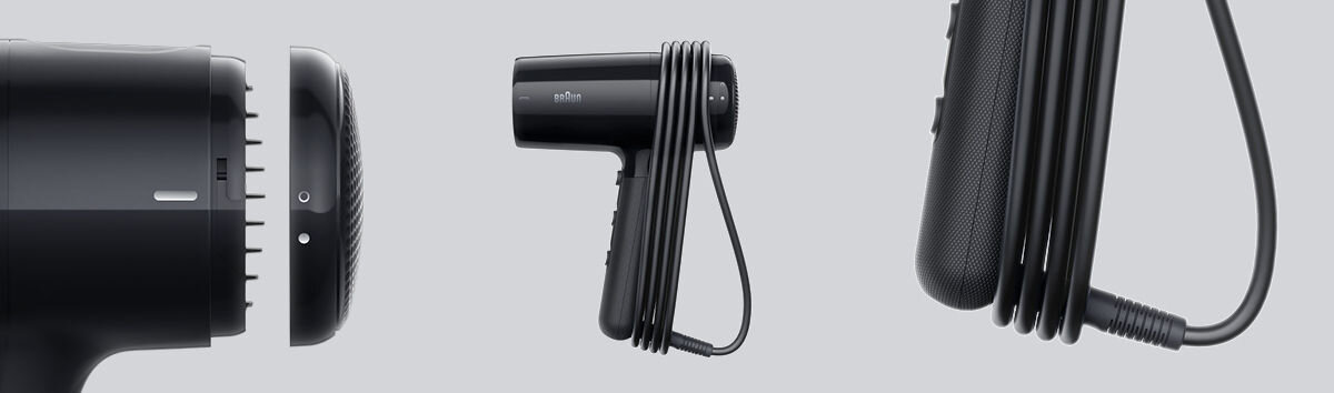 Suszarka BRAUN HD225E 2200W kabel 220 cm wskaźnik led