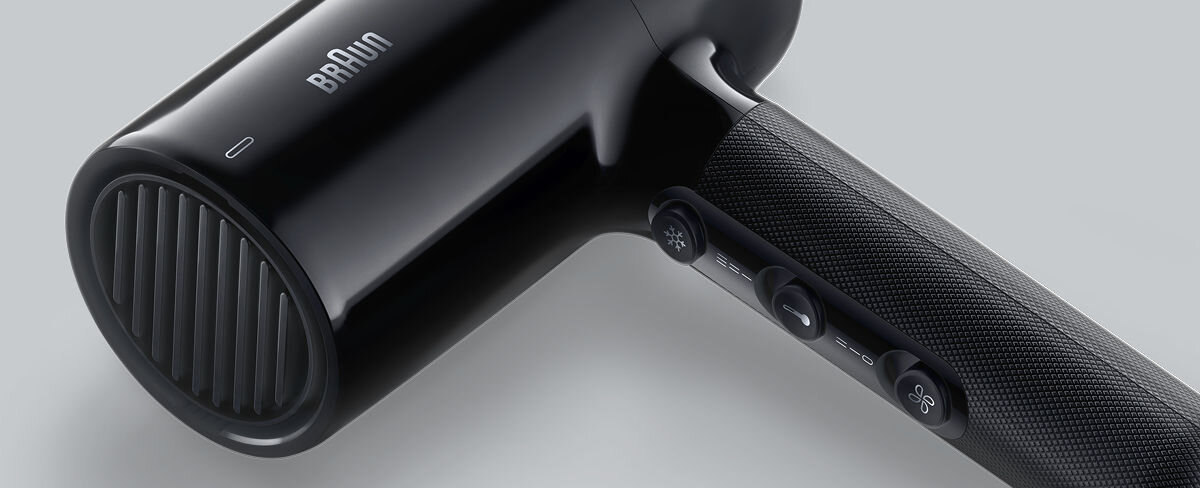 Suszarka BRAUN HD225E 2200W przełączniki uchwyt tekstura