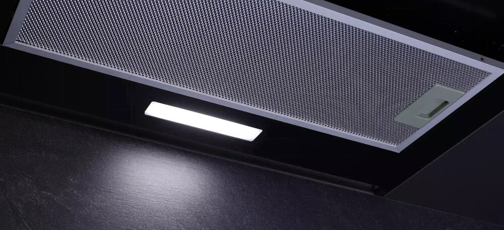 OKAP HISENSE MH6TL2MB Energooszczędne oświetlenie jasne LED światło żarówki oszczędność energii