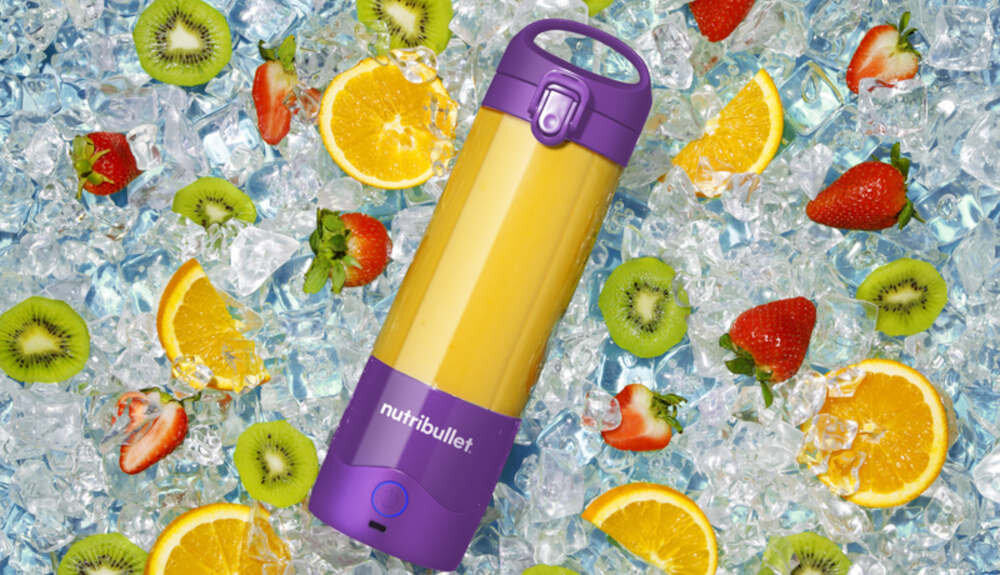 Blender personalny NUTRIBULLET NBP003PU Bezprzewodowy tryb pulsacyjny miksowanie przechowywanie