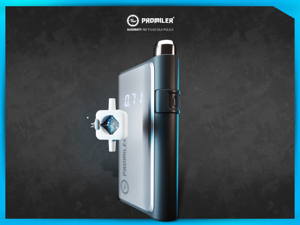 Alkomat PROMILER GR8500 Platynowy sensor elektrochemiczny