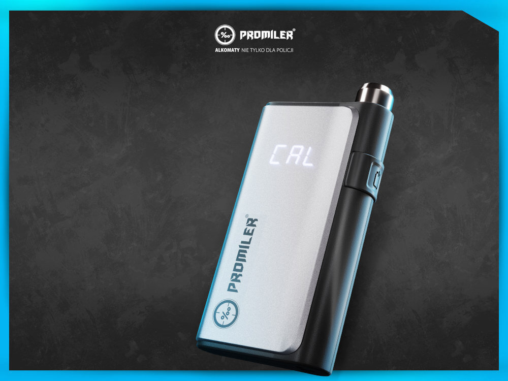 Alkomat PROMILER GR8500 informacja powiadomienie kalibracja samokontrola