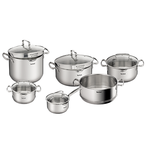 Zestaw garnków TEFAL DUETTO+ G719SB55