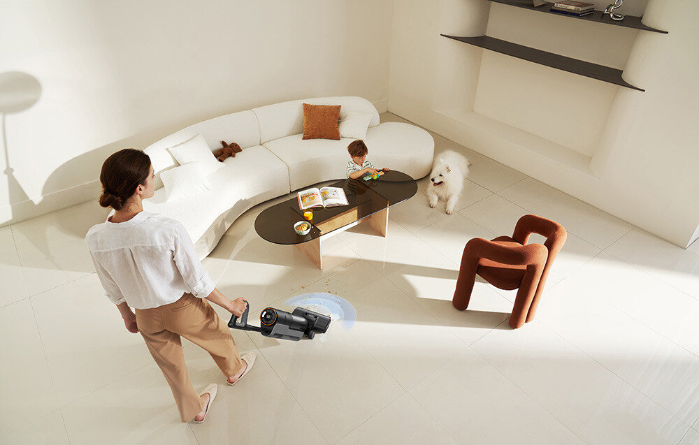 Odkurzacz DREAME H12 Pro sila ssania optymalna wydajnosc oszczedzajac energie wskaznik