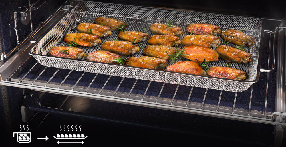 PIEKARNIK SAMSUNG NV7B6665IAA Air Fry zdrowe beztłuszczowe dania