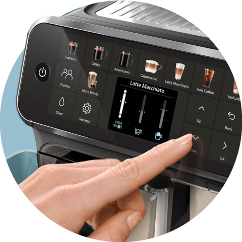 Kolorowy panel sterowania