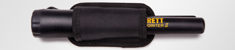 Wykrywacz metalu GARRETT Pro-Pointer II, sygnał, dźwiękowy, terenowy, oszczędzający, Pinpointer Garrett Pro-Pointer II w czarnej kaburze.