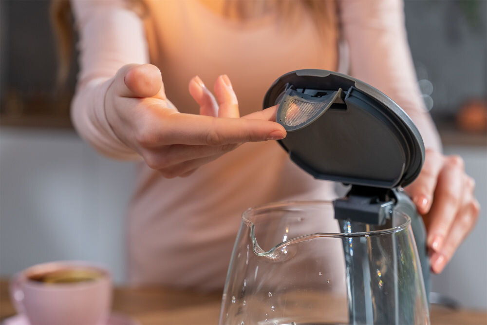 CZAJNIK MILLA HOME MKT570GS (SZKŁO-INOX) (1,7L) filtr antywapniowy