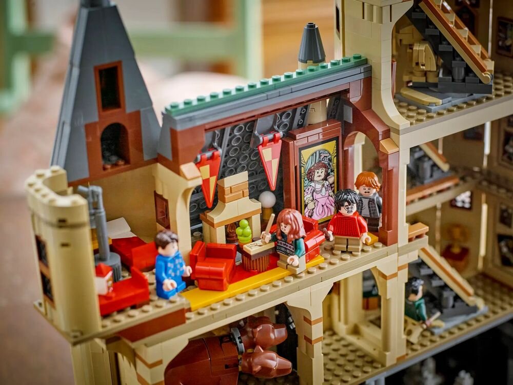 LEGO 76454 Harry Potter Zamek Hogwart: Główna wieża  elementy opis konstrukcji wiek
