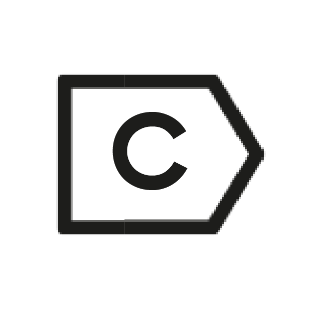 Ikona klasy energetycznej C suszarki OptimalDry DV90CGC2A0AB marki Samsung z Media Expert