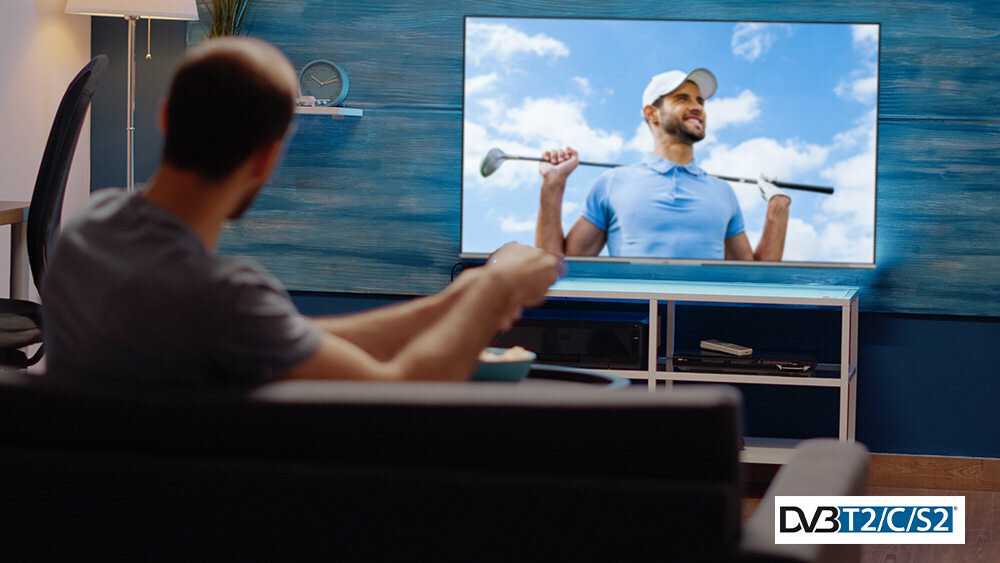 Telewizor JVC LT-55VGQ840P - Tuner DVB-T2/C/S2