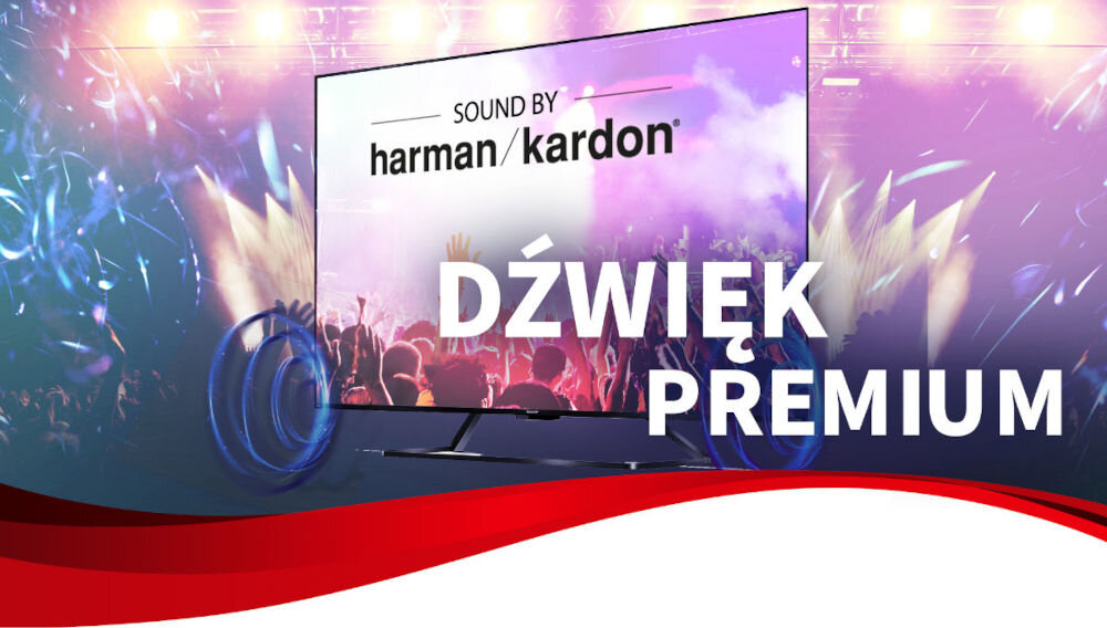 Telewizor SHARP 65GR8765E - Harman/Kardon