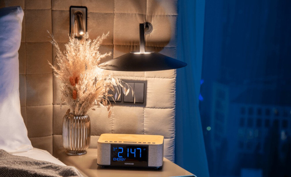 Radio KENWOOD CR-ST40DAB - Stylowy radiobudzik
