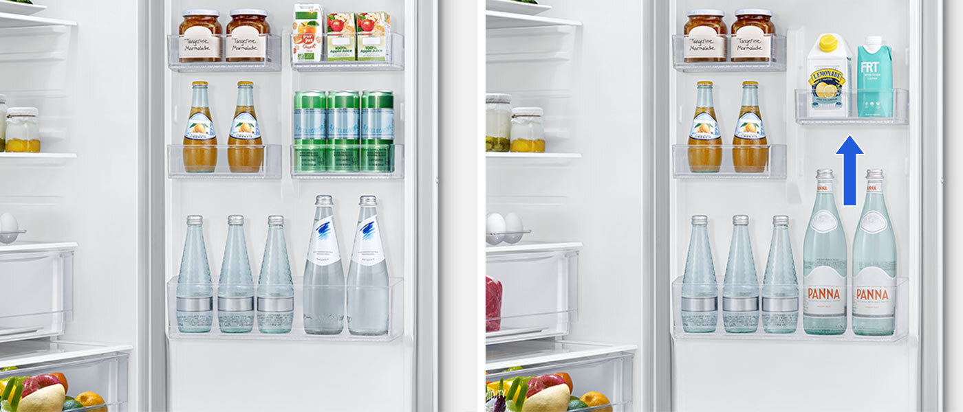 regulowane pojemniki na drzwiach regulowane pojemniki na drzwiach