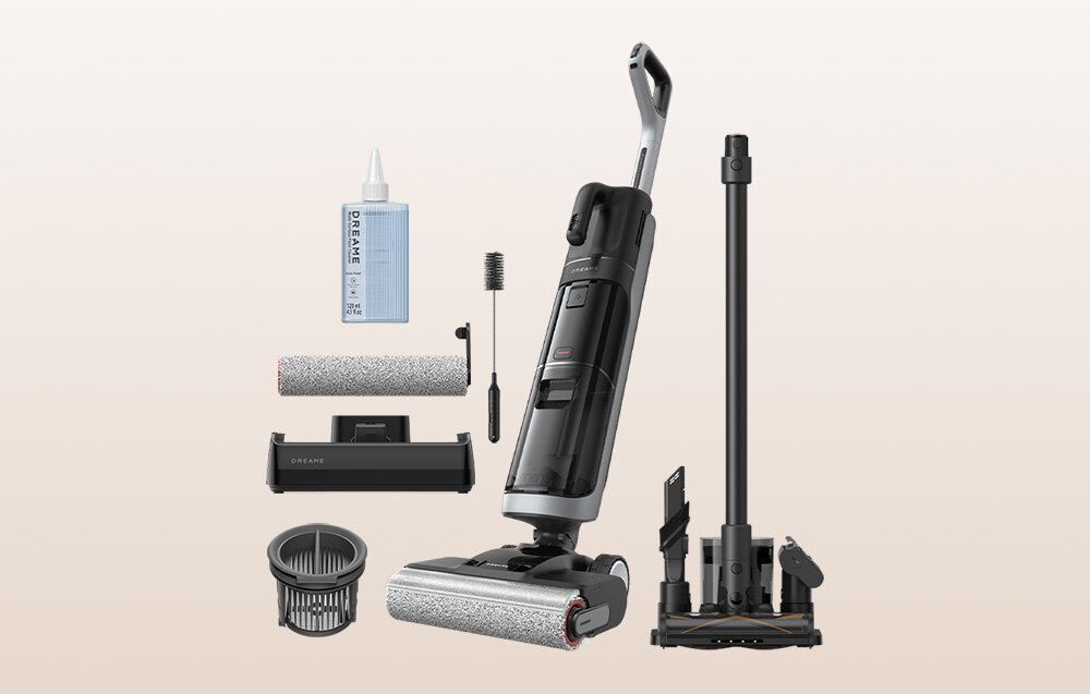 Odkurzacz DREAME H14 Dual zestaw akcesoria komplet wyposazenie