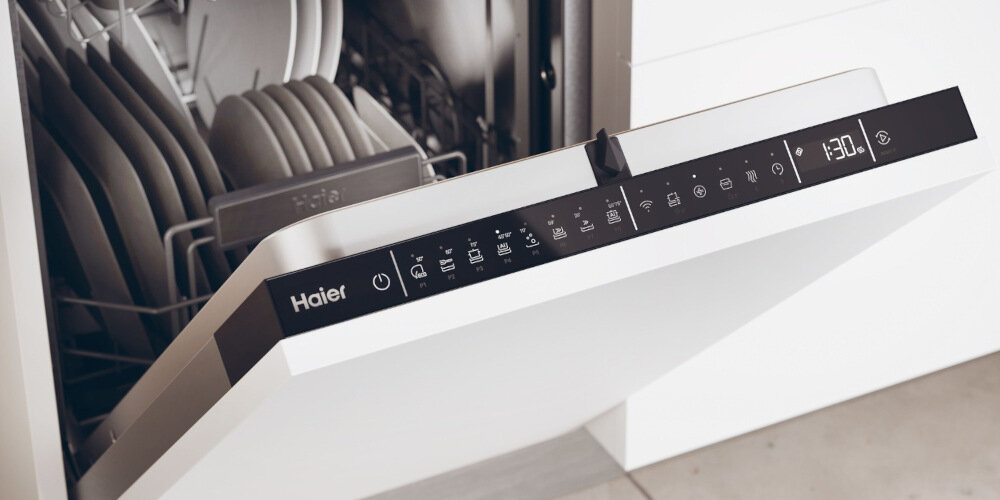 ZMYWARKA HAIER SXI1C3BF2BT-01 Automatyczne otwieranie drzwi pełne wysuszenie cyrkulacja powietrza
